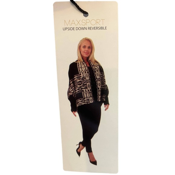 Maxsport Upside Down Reversible Sweater * msrp $228  Style Redefined wom800 - Picture 8 of 9